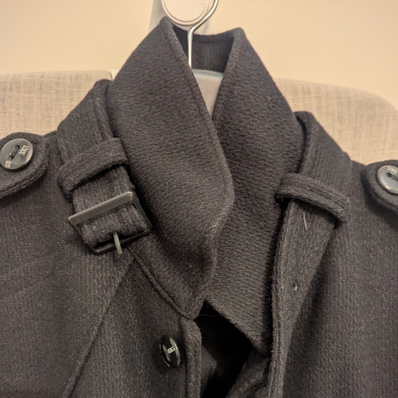 G Star Raw Men’s Military Black Wool Coat - size M - Picture 14 of 16